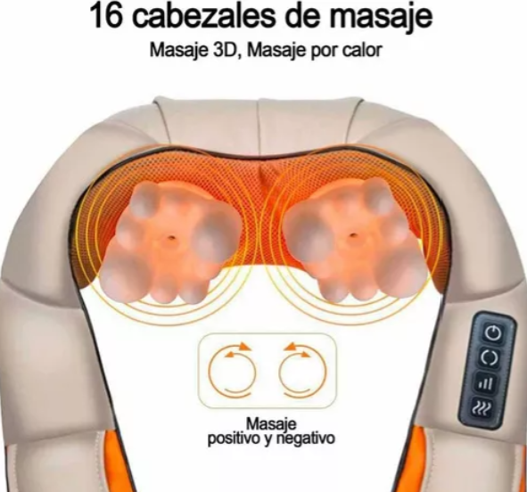Masajeador profesional para cuello y espalda