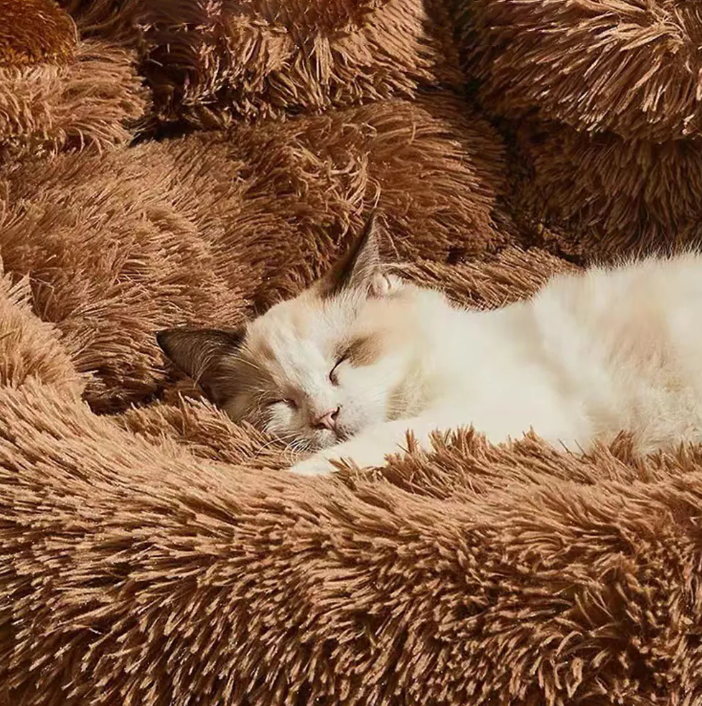 Cama antiestrés para mascotas