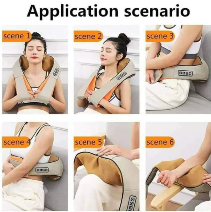 Masajeador profesional para cuello y espalda
