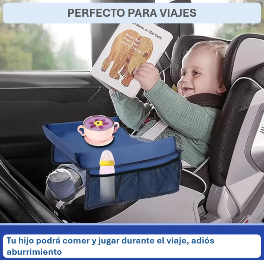 Bandeja para niños en autos