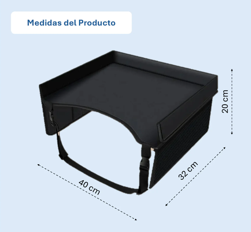 Bandeja para niños en autos