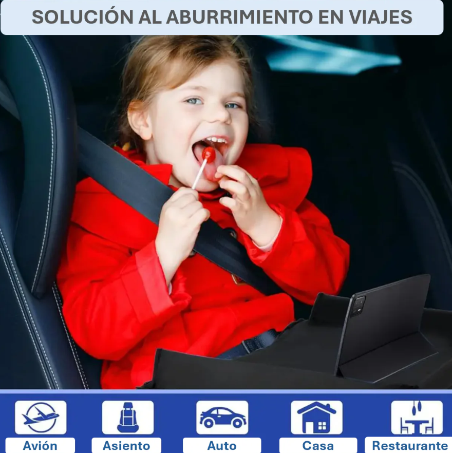 Bandeja para niños en autos