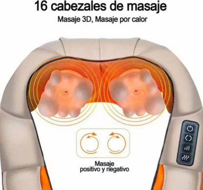Masajeador profesional para cuello y espalda