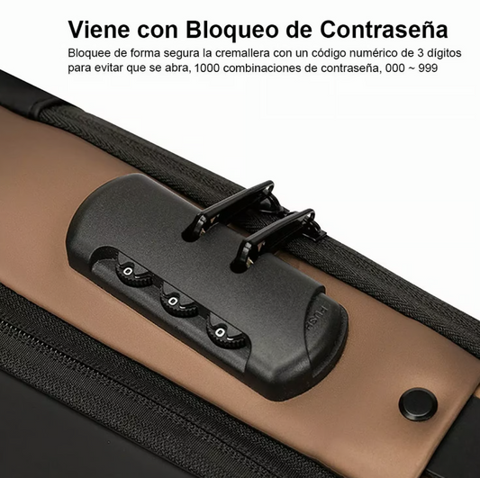Bolso Bandolera Antirrobo